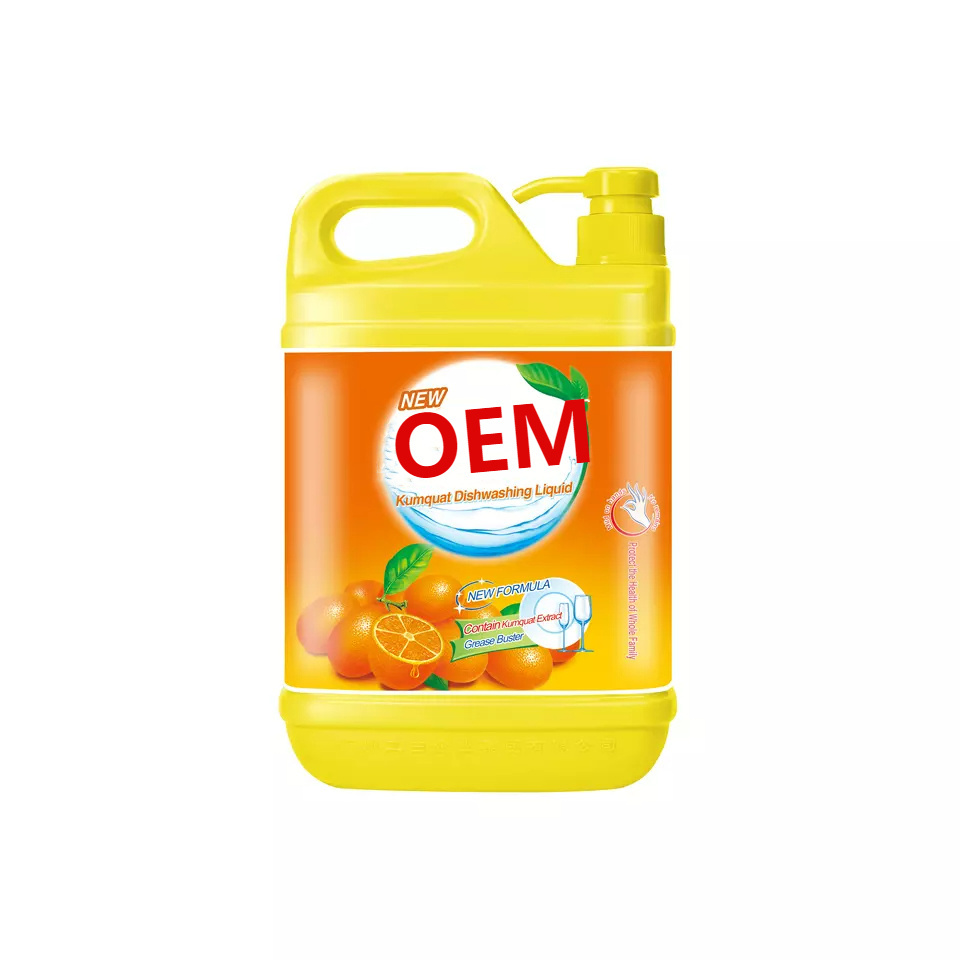 ODM OEM Eco Friendly Kitchen Lemon Dishwashing Oily Detergent Tableware Dish Washing Liquid