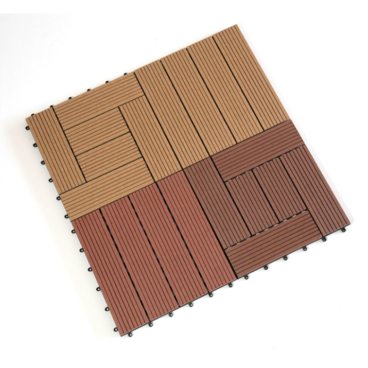 garden decoration used suwwimm pool wpc tiles plastic floor tile interlocking outdoor deck tiles teak