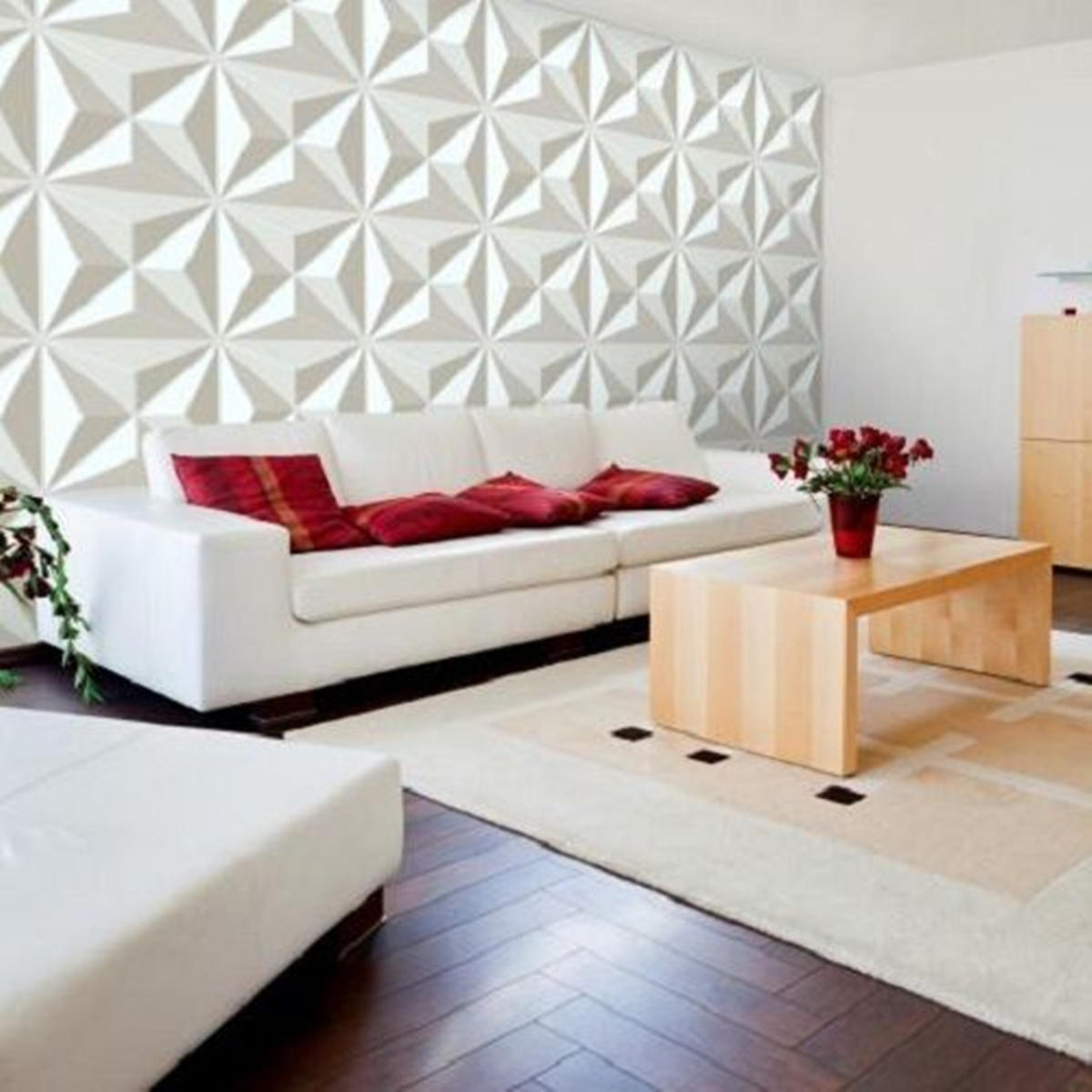 waterproof durable home decorative 3d interior wall panel for walls 3d Pvc Wall Panel