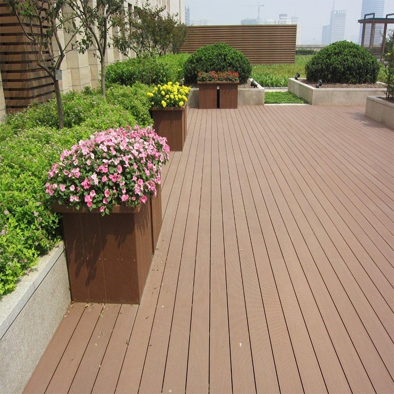 Hollow Terrace Composite Turkey Profile Outdoor Decking Compound Wood Tiles Balcony Board Cabinet Terrass Pavimento Wpc Wera