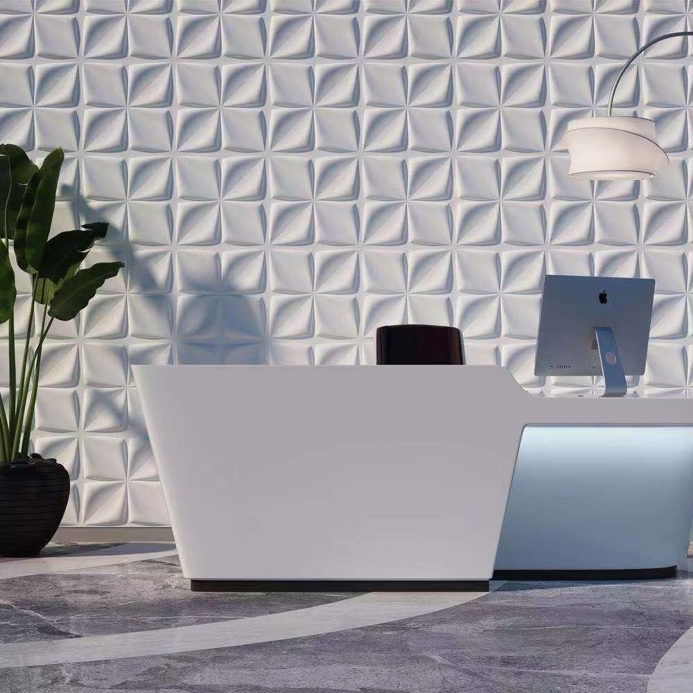 Plastic PVC 3D Wall Panel Waterproof interior decorative pvc panel 3d wall