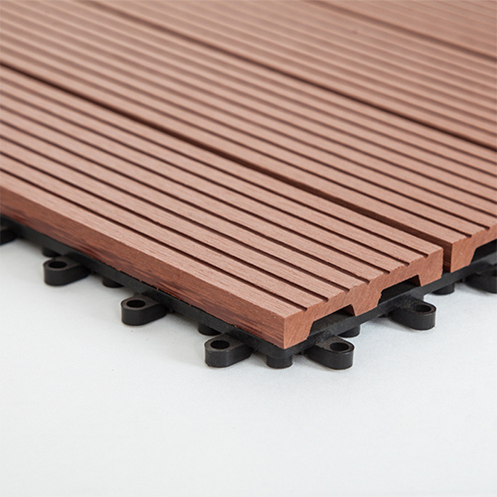 garden decoration used suwwimm pool wpc tiles plastic floor tile interlocking outdoor deck tiles teak