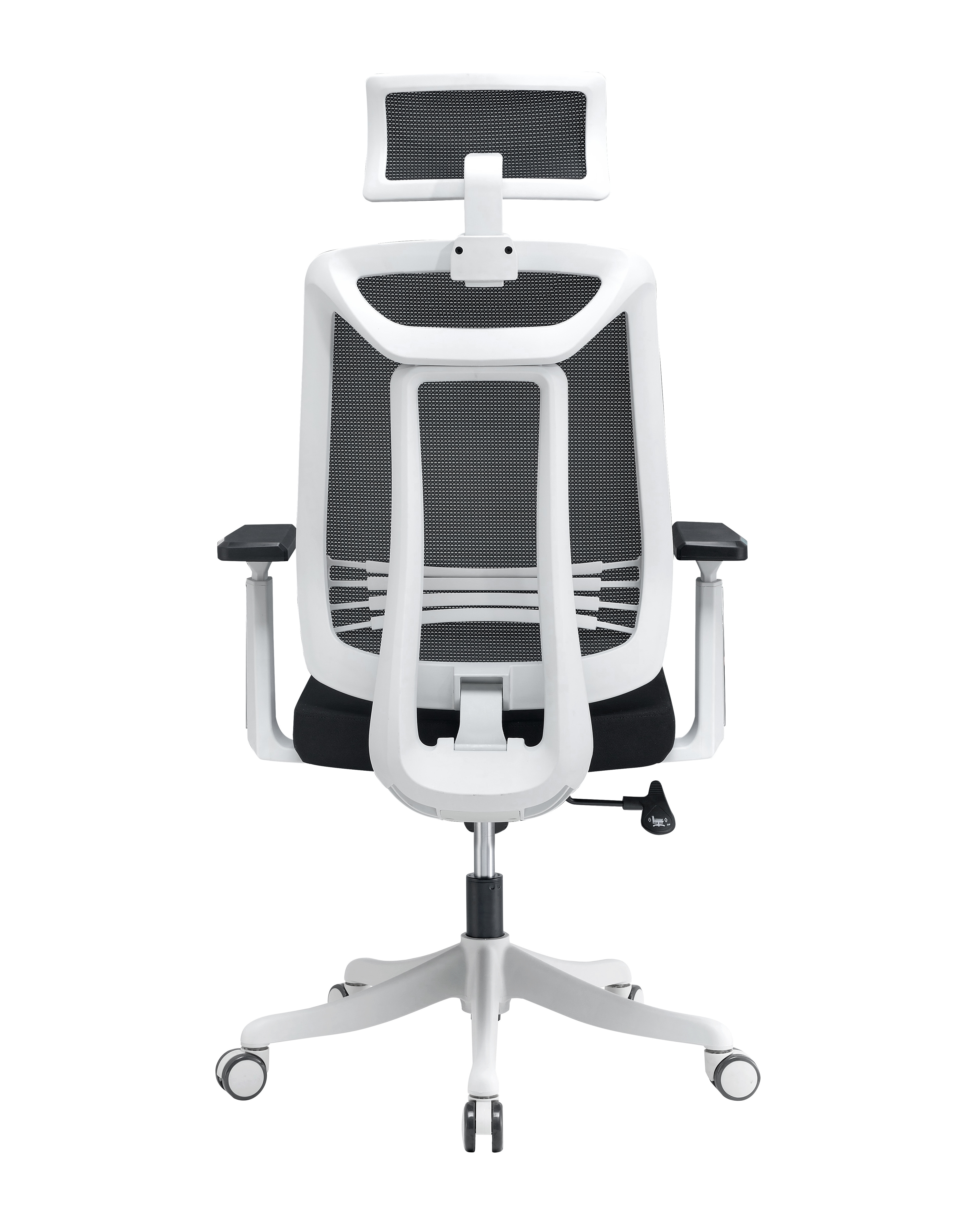 Pu Material Swivel Executive Office Chair Leather Ergonomic Computer Chair Office Chair Metal Base With Wheels