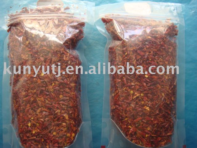 Sweet pepper broken dry red sweet chilli flakes