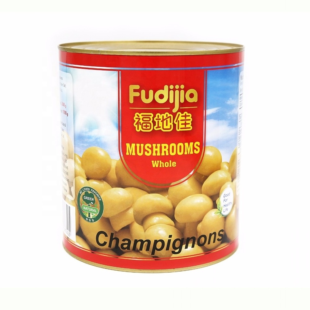 The best canned vegetable canned mushroom with different can size factory price