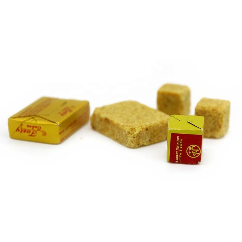 chicken  bouillon cube with seasoning for soup bouillon