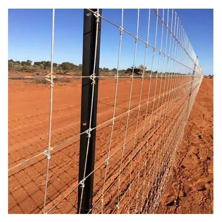 High Tensile Strength Protective Fencing - 96 Inches Height Durable Galvanized Wire Commercial Use for animal fence