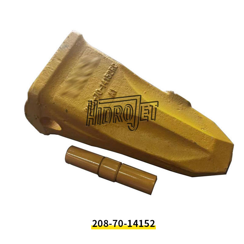 High quality Excavator accessory Bucket Teeth 208-70-14152 2087014152 bucket tooth with Teeth pin for excavator parts