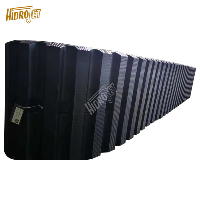 HIDROJET mini excavator rubber tracks undercarriage part 600X100X80 rubber tracks 600*100*80 for sale