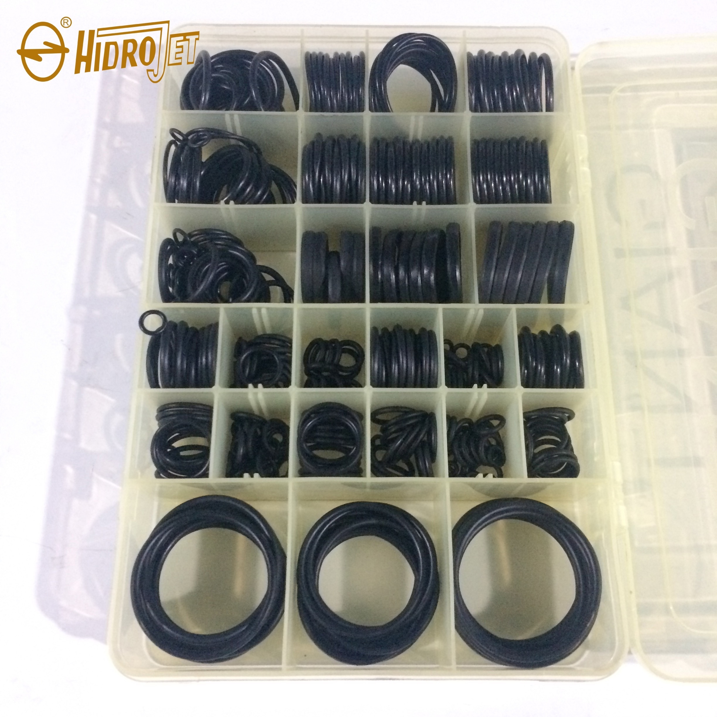 High Quality 90 SHORE 396PCS O-RING Kit Fit For Excavator O ring box seal kit repair gasket