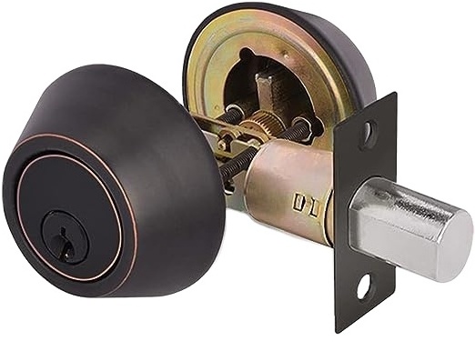 Single Cylinder Deadbolt, Modern Deadbolt Lock With Keys, Door Locks With Deadbolt For Front Door Entrance