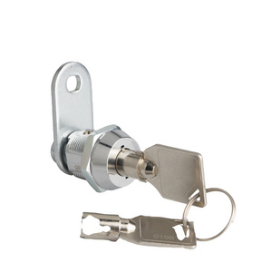 High Quality Chrome Plated Brass Tubular Key Zinc Alloy Different Cam Lock And Screw Lock Cylinder For Post Box