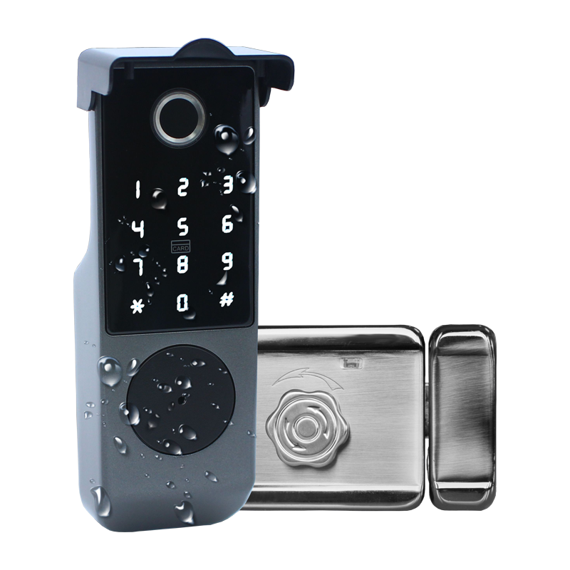 Wifi Outdoor Waterproof Door Lock Ttlock Fingerprint Digital Lock With Remote Control Electronic Door Lock For Entrance