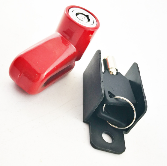 Yh1474 Disc Brake Lock Alarm Motorcycle Lock Anti-theft Wheel Padlock Motorbike Bike Disk Brake Lock