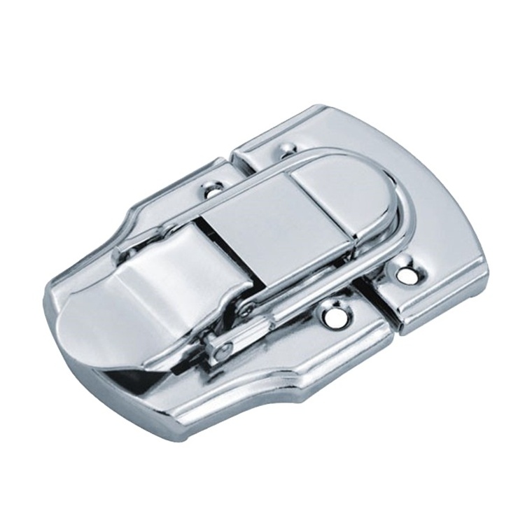 Suitcase Luggage Chest Trunk Lock Metal Toggle Catch Clasp Silver Tone