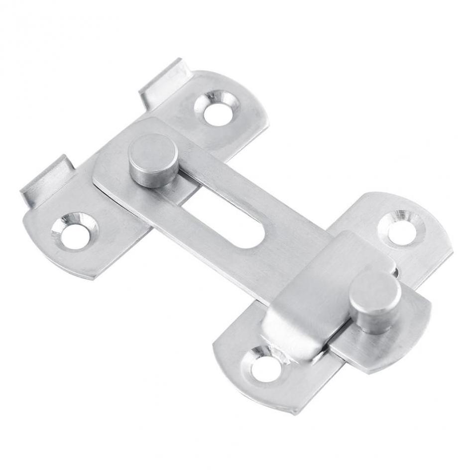 Stainless Steel Hasp Lock Sliding Door Window Cabinet Locks Home Hotel Security Pull Cabinet Home Hardware