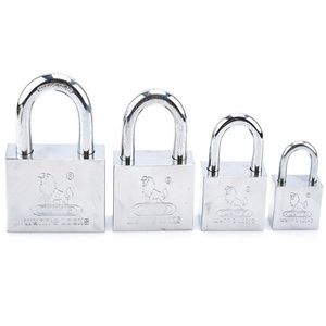 Durable Heavy Durty Iron Steel Lock Door Hardened Chrome Plated Small Safety Padlock With Master 30/40/50/60mm