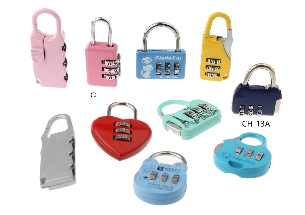 Digital Padlock With Classical Style Zinc Alloy lock Padlock Wholesale Small Combination Lock For Box Lockers And Luggage