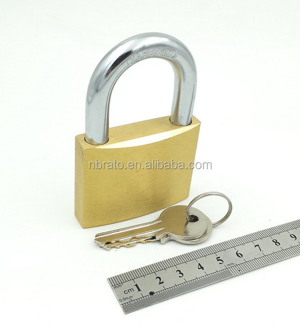 Logo Customized Heavy Duty Heavy Duty Master Tri-circle Brass Padlock