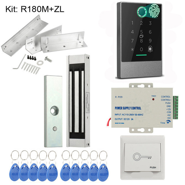 Special Offer Rfid Keypad Access Control Kit Strike Lock For Frameless Glass Door