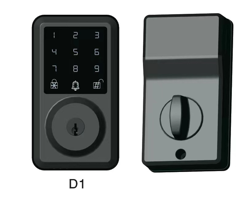 Keyless Entry Door Lock - Electronic Deadbolt Lock With Keypads, Auto Lock