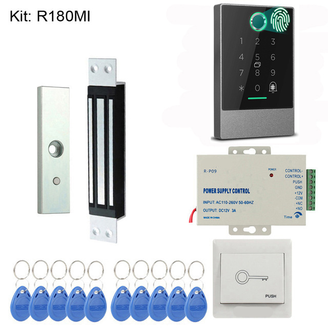 Special Offer Rfid Keypad Access Control Kit Strike Lock For Frameless Glass Door