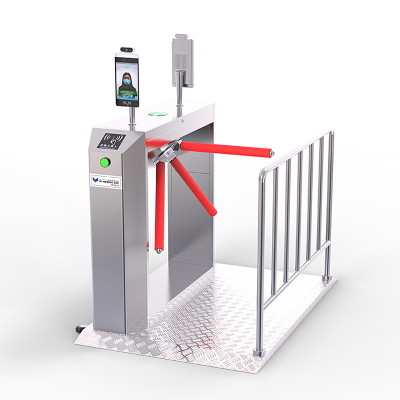 High Safety Full Automatic 3 Arm Access Control Tripod Turnstile Barrier Gate For Security Check