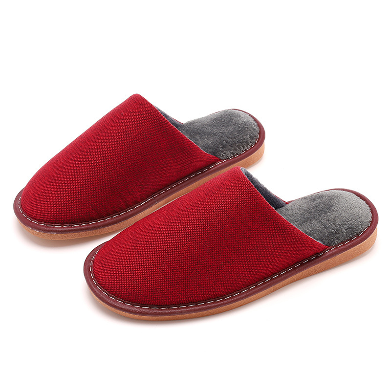 Whosale Cotton Indoor Outdoor House Slippers Custom Slippers With Logo For Hotel  Customize Unisex Slippers