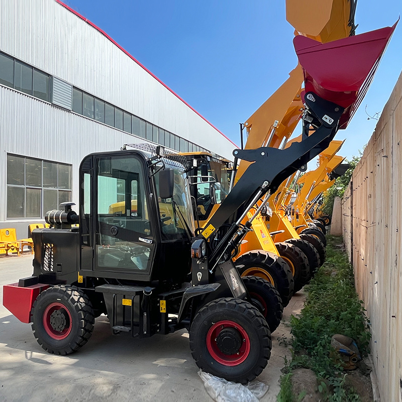 New Small to Large Mini Wheel Loader with Grapple Rake Weichai Engine for Machinery Repair Shops Available in 0.8 2 Ton Sizes