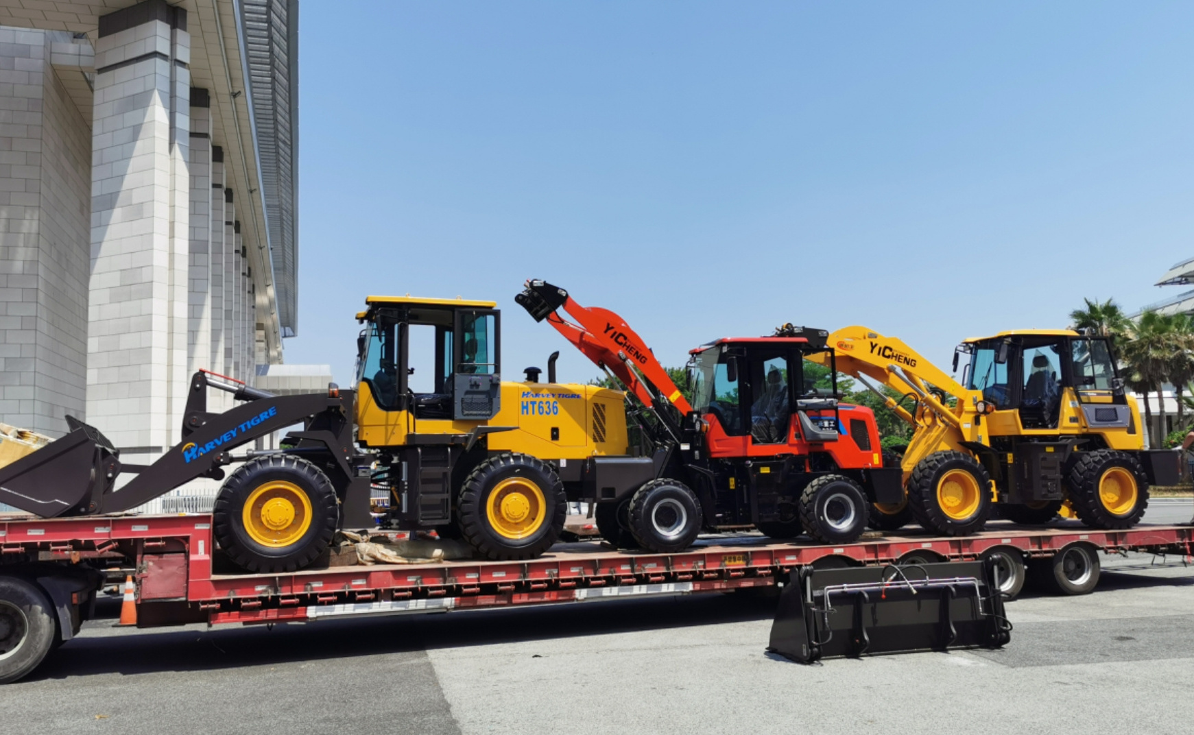 Factory direct sales CE approved  wheel loader 6 ton  4x4 tire loader for sale