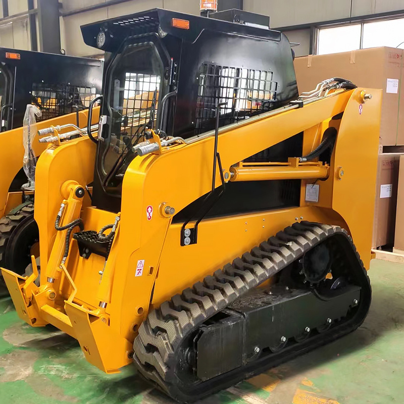 mini 500kg 400kg cheap diesel mini skid steer loaders mini skidsteer wheel loader for sale