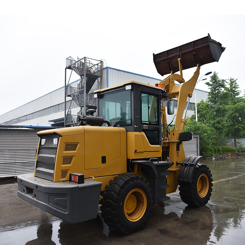 New Small to Large Mini Wheel Loader with Grapple Rake Weichai Engine for Machinery Repair Shops Available in 0.8 2 Ton Sizes