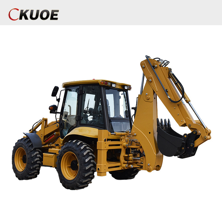 New Wheel Loader Backhoe Loader Towable Backhoe Excavator Weichai Engine Brand Earth-Moving Machinery for Sale