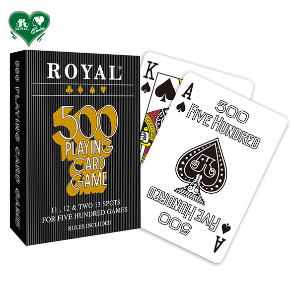 ROYAL 500 Game Paper Playing Game Cards for Adult