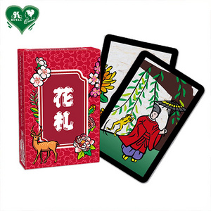 Mini size Plastic Hanafuda Japanese Flower Playing Card Games