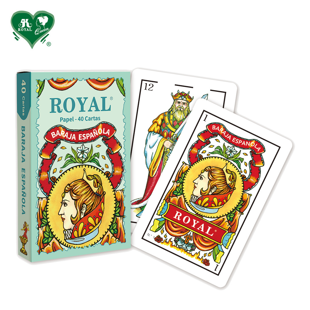 Spanish Paper Playing Cards - 40 pcs version