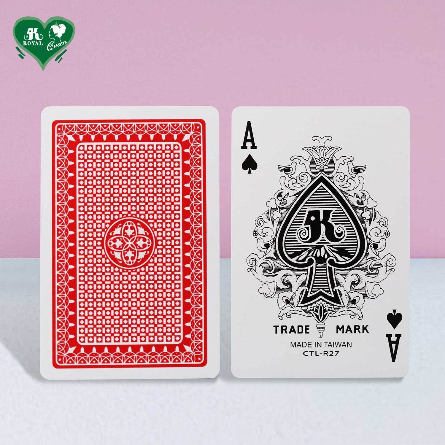 BEST Sale ROYAL Plastic Poker Playing Cards - Standard Index Custom Playing Cards in bulk