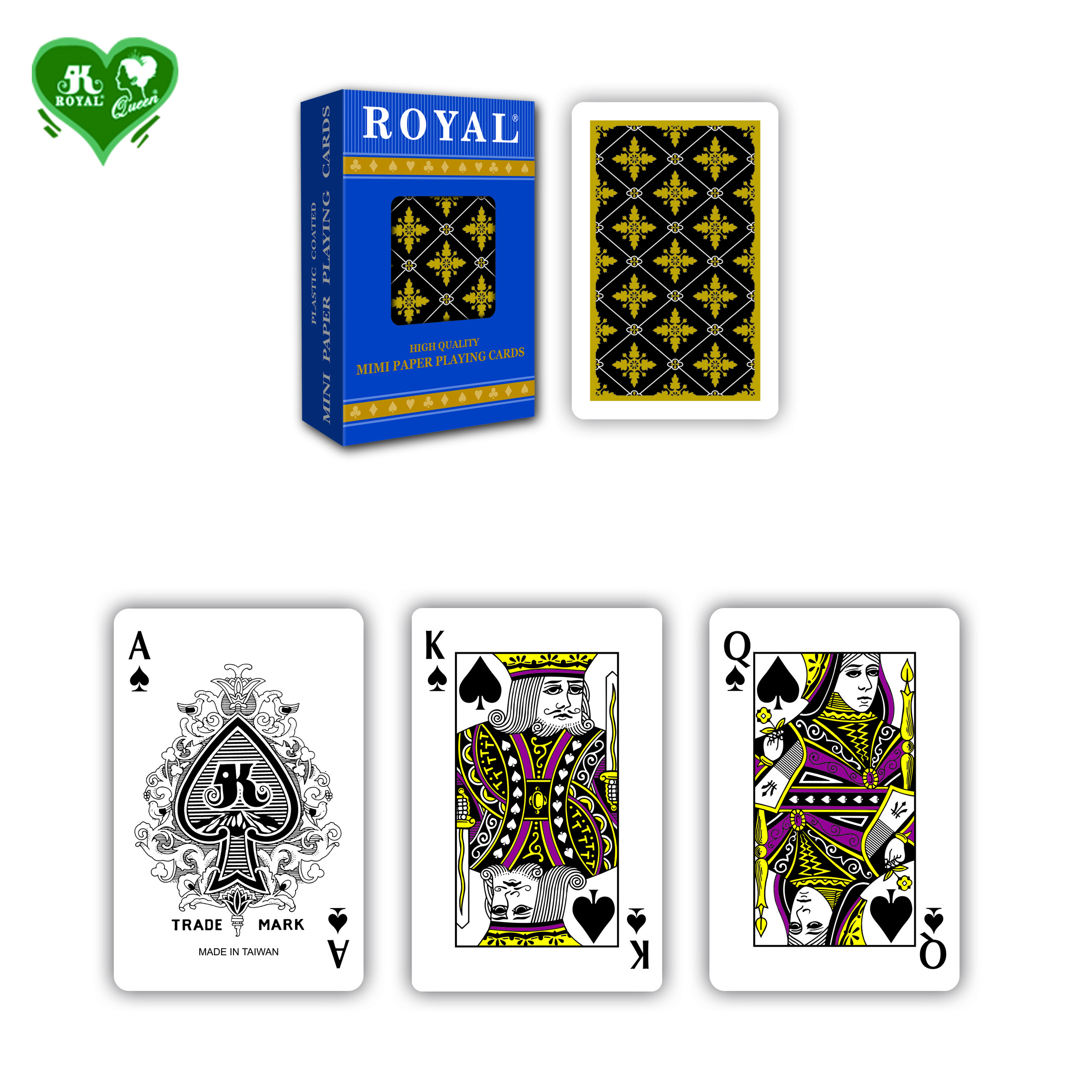 Custom Mini Paper Playing Cards Poker Card