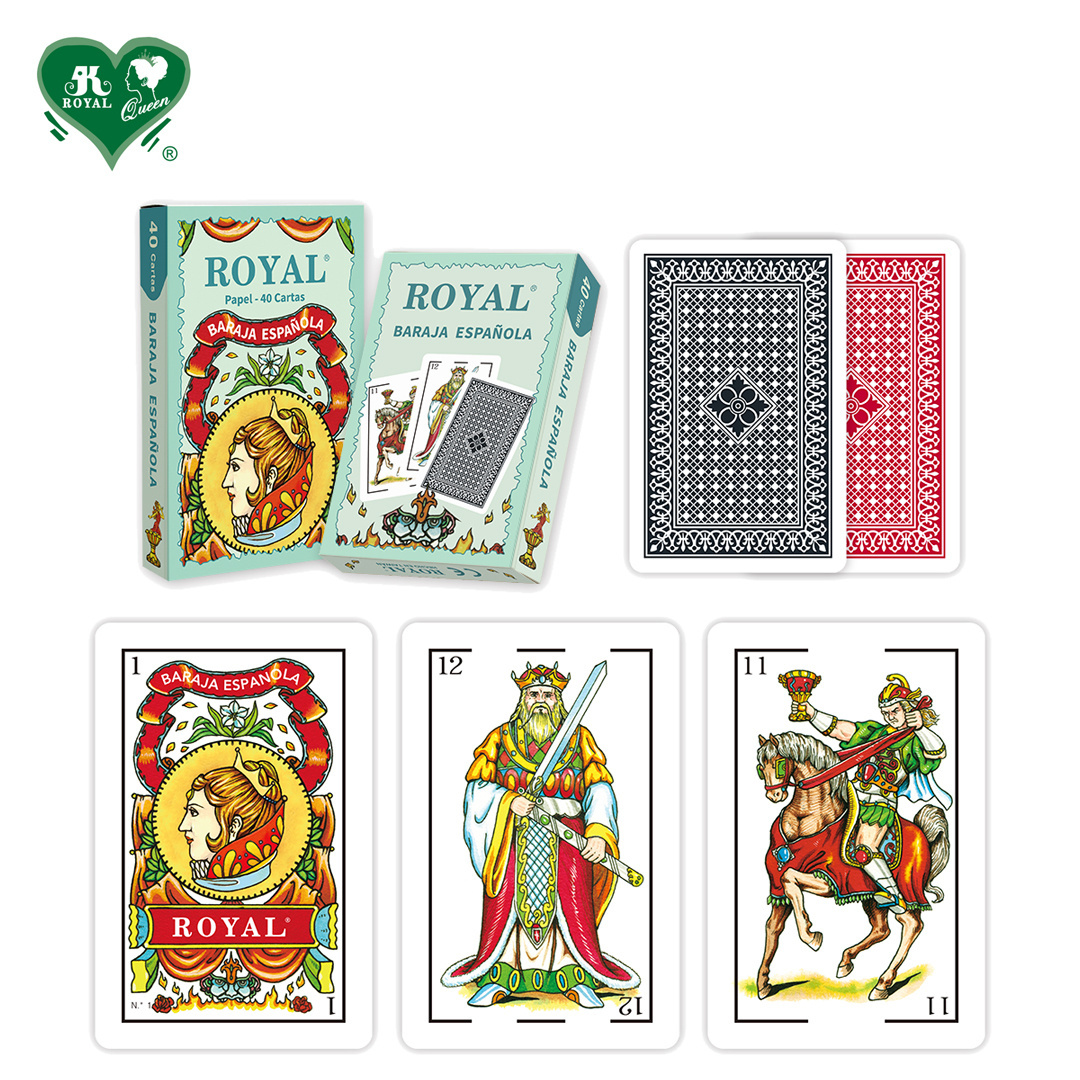 Spanish Paper Playing Cards - 40 pcs version