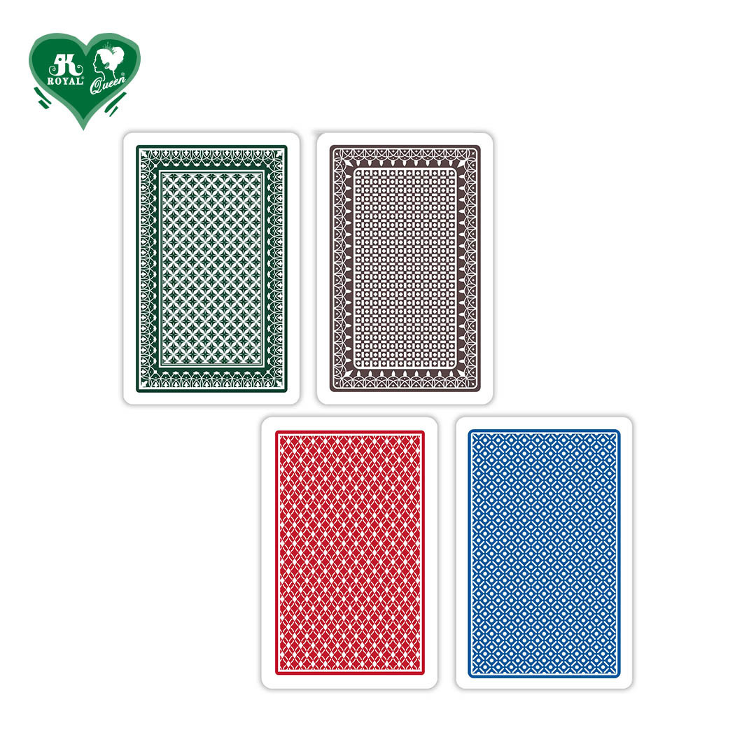 Casino grade 0.31mm Plastic Jumbo Index Playing Card Set