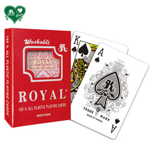 BEST Sale ROYAL Plastic Poker Playing Cards - Standard Index Custom Playing Cards in bulk