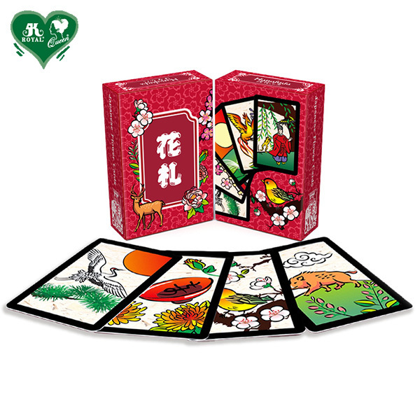 Mini size Plastic Hanafuda Japanese Flower Playing Card Games