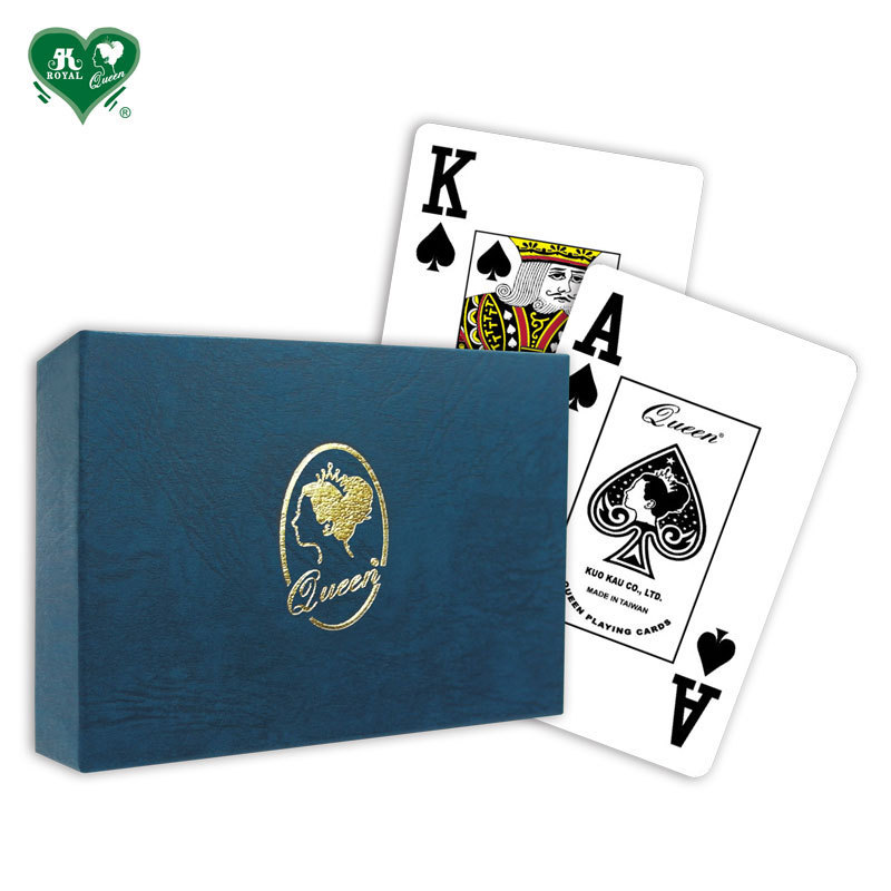 Casino grade 0.31mm Plastic Jumbo Index Playing Card Set