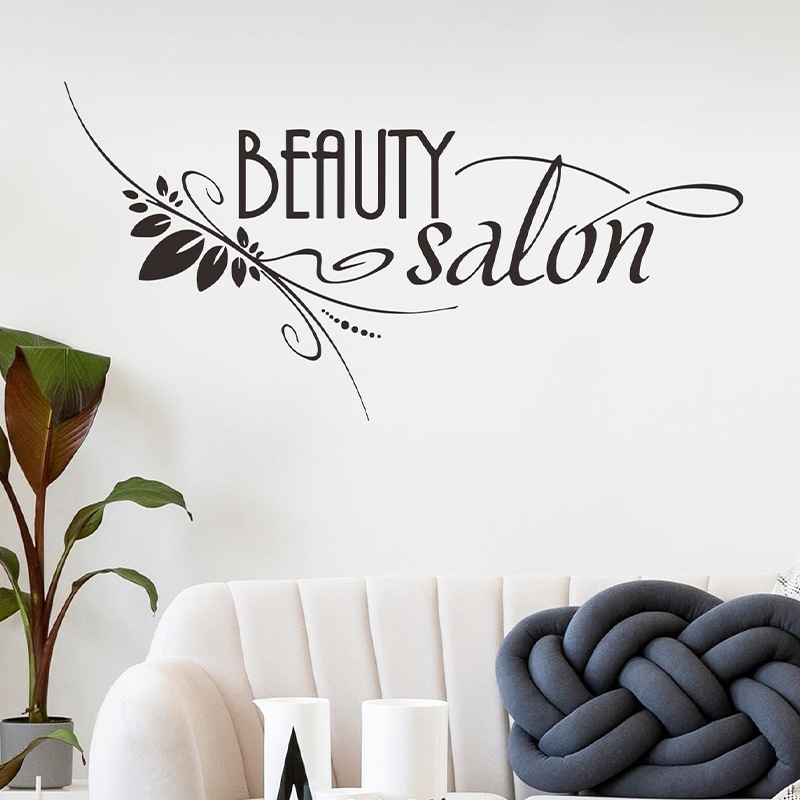 Beauty English slogan PVC wallpaper bedroom living room home decoration wall stickers self-adhesive stickers