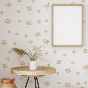 Creative dandelion Wall Sticker white dandelion Decals Living Room Decorative Wallpaper