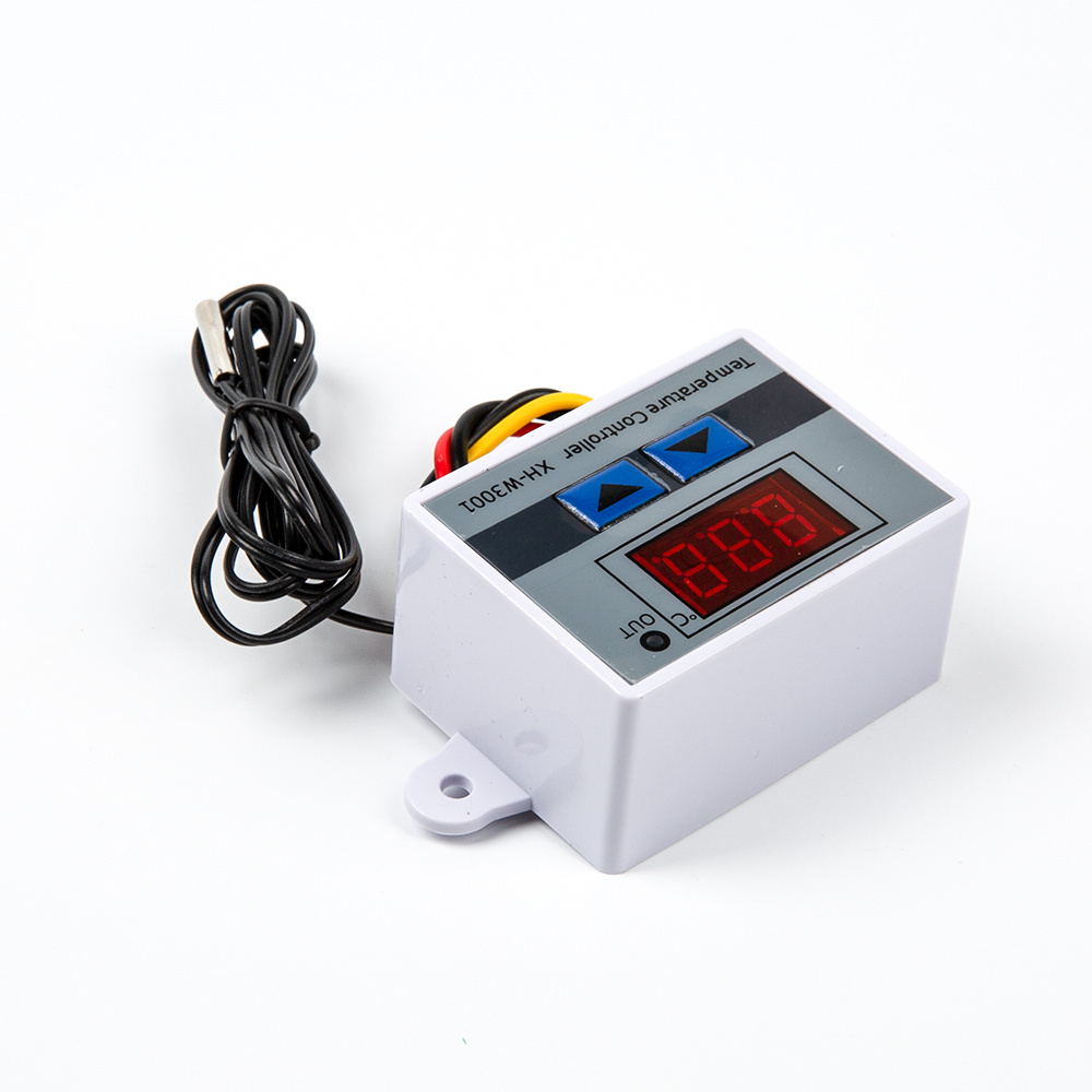 XH-W3001 AC110-220V 1500W Digital Temperature Controller Microcomputer Thermostat Switch With 1M Cable