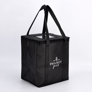 Reusable Thermal Food Delivery Bag Insulated Breastmilk Cooler Bag with Ice Pack Cooler Bag to Keep Food Cool Customize