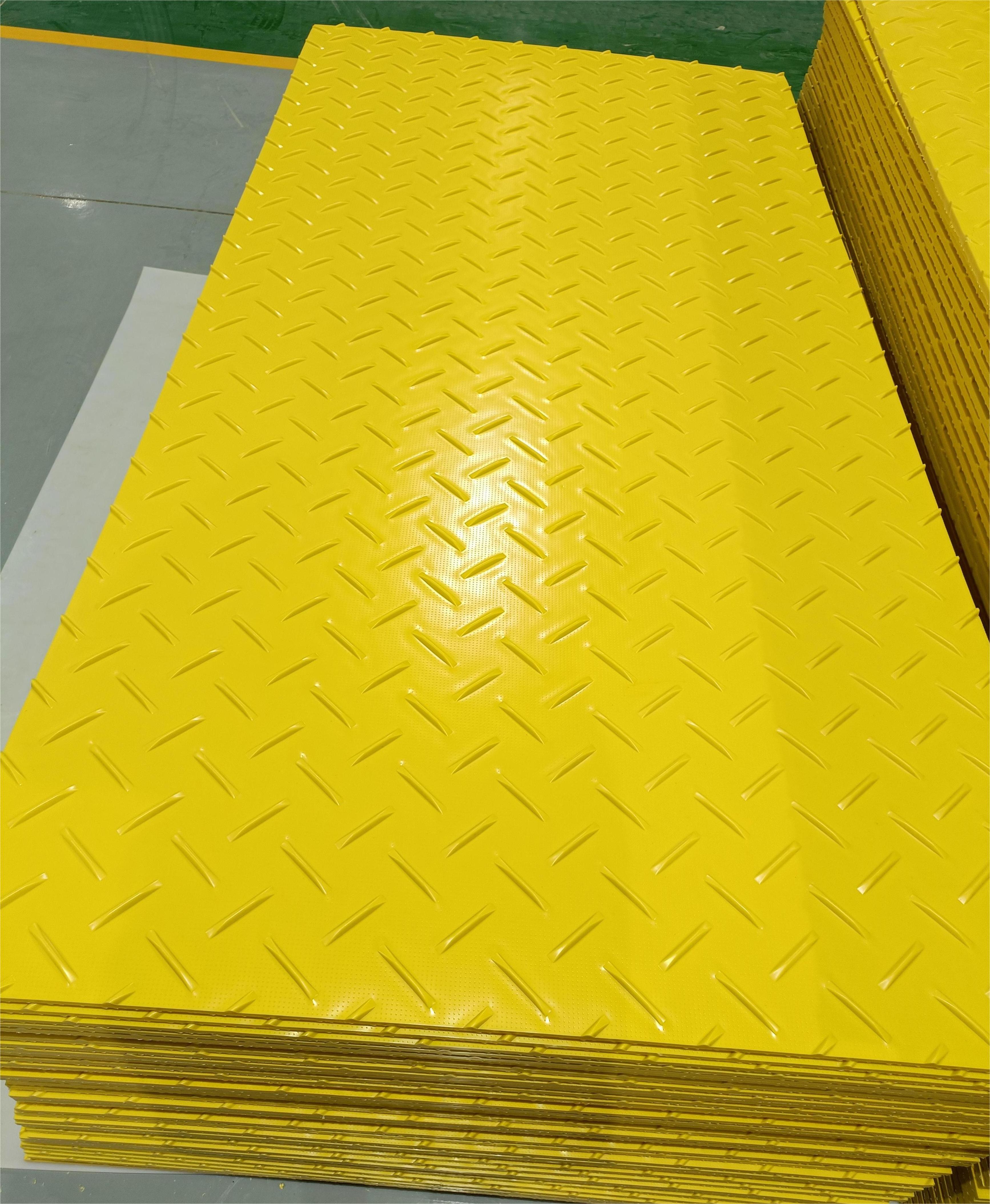 Plastic Hdpe Ground Mat ground Floor Mat swamp Ground Mat For heavy machinery