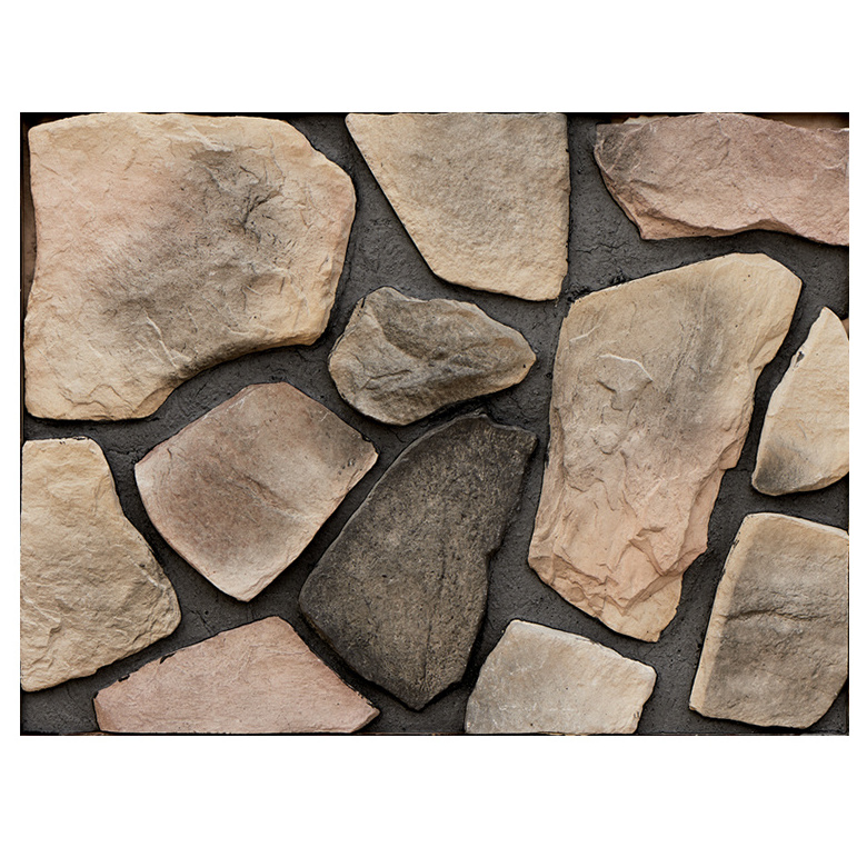 Real stone wall covering artificial rustic culture stone wall veneer outdoor faux rock stone