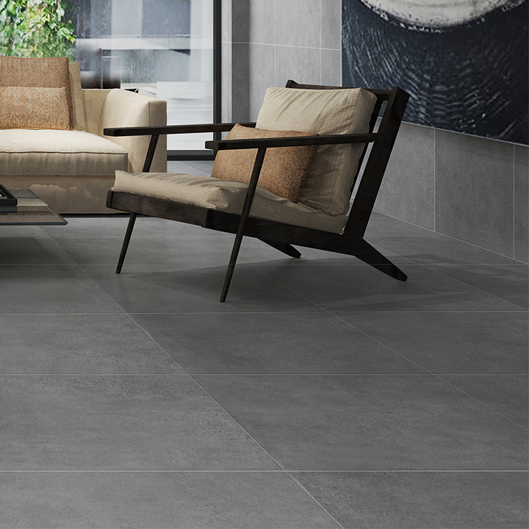 High Quality Cement Concrete Look Anti Slip Ceramic Tile Porcelain 600x600mm Rustic Floor Tile